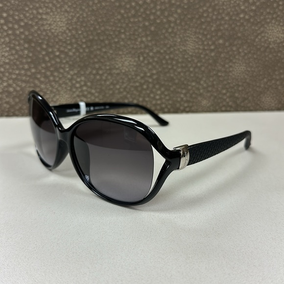 ???NEW Salvatore Ferragamo 61mm Round Black Sunglasses main image 9